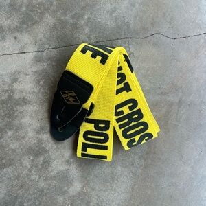 Lm Punk Police Tape Guitar Strap